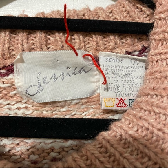 VINTAGE JESSICA FOR SEARS KNIT CARDIGAN - Picture 4 of 5